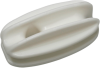 Eckisolator und Abspannisolator WI 120 weiß, glasfaserverstärkt, aus Polyamid